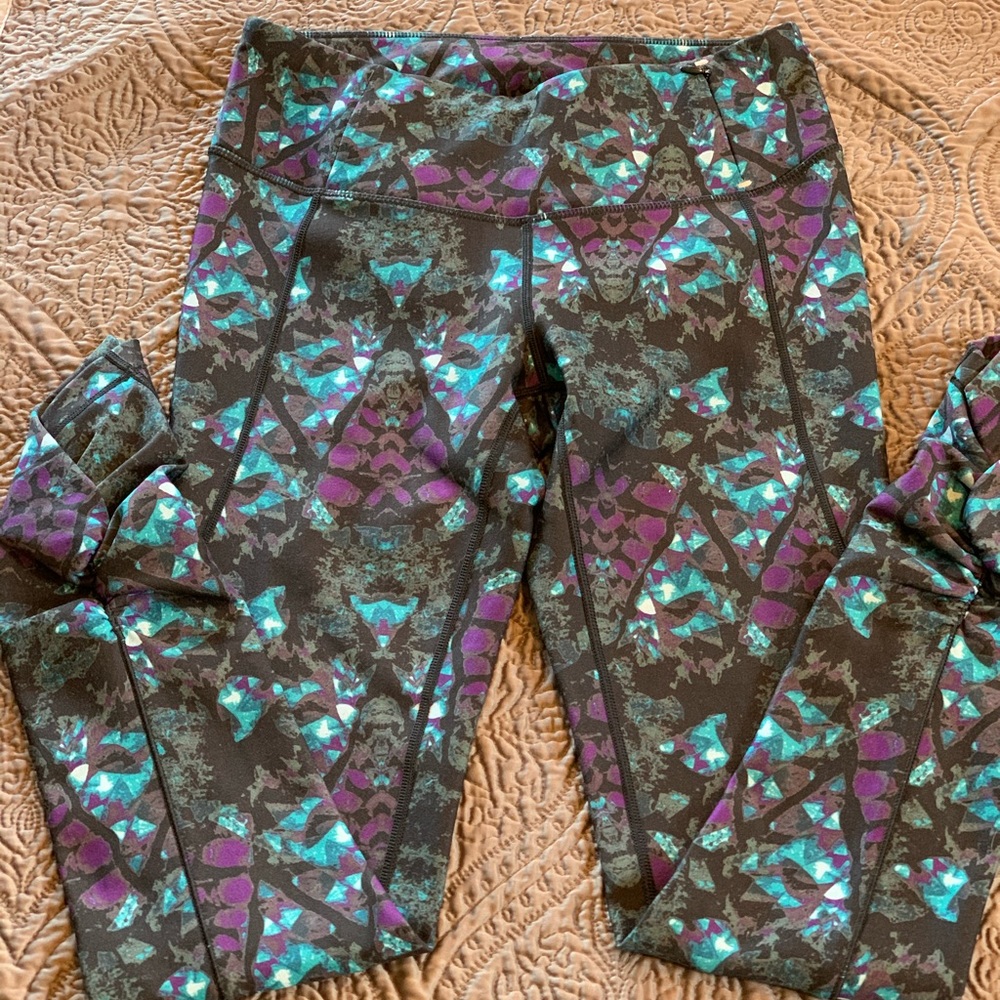 Calia 7/8 tights with scrunch sides at calf